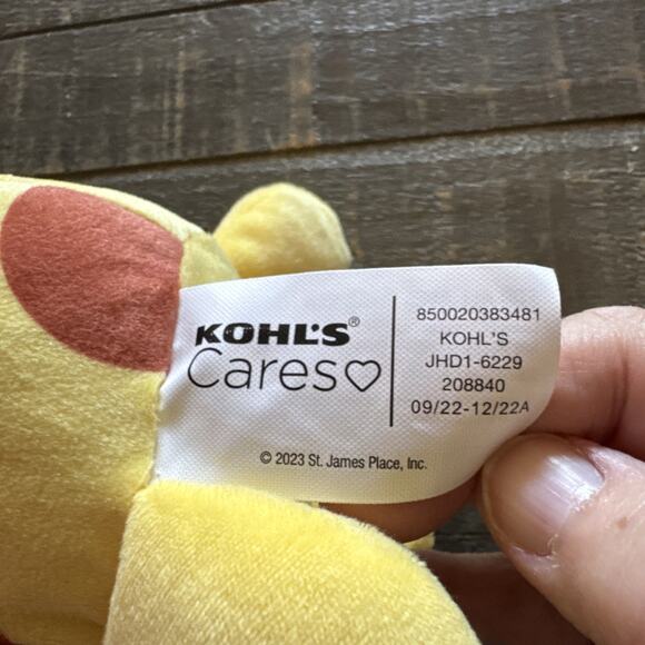 Kohls Care Jimmy Fallon Everything Is Mama Baby Giraffe Whimsical Plush Toy - Picture 6 of 6